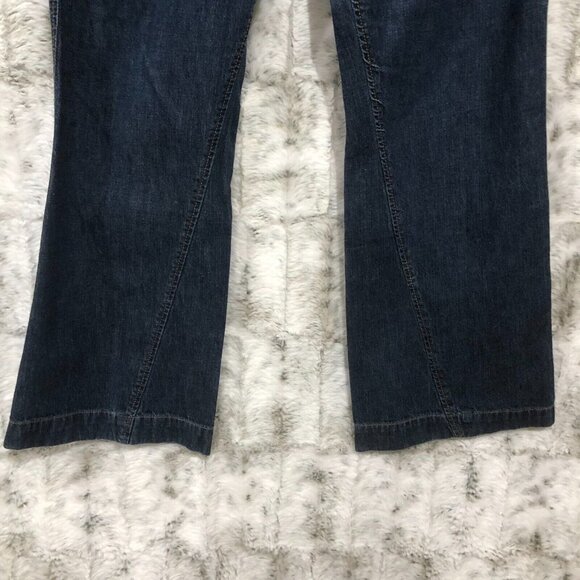 Old Navy Jeans Mid Rise Flare Jeans Womens 12 - Picture 5 of 11